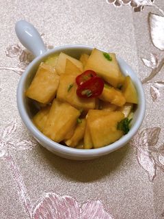 涼拌大頭菜 的食譜成品照片