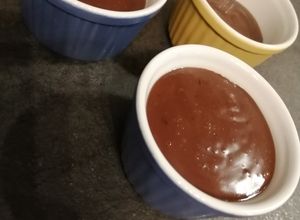 Foto di Cioccolata calda e budino al cioccolato