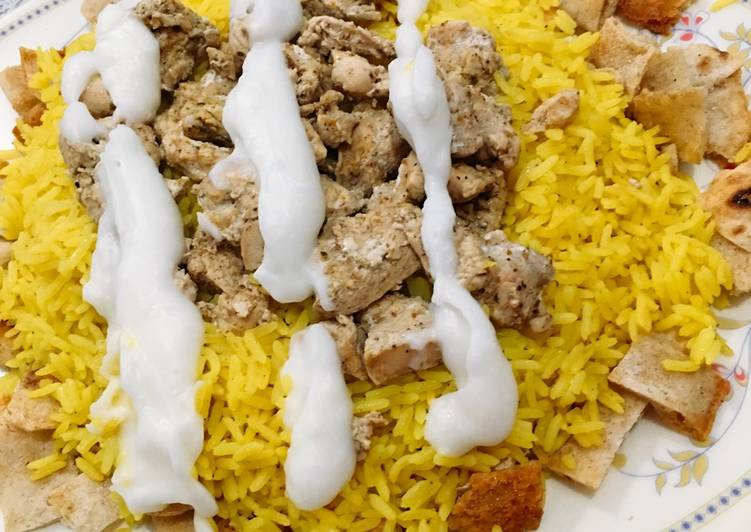 فتة شاورما سورى
