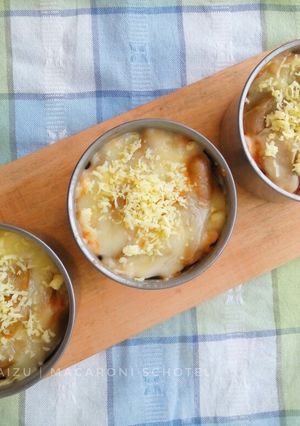 Foto resep Macaroni Schotel aka Macaroni Casserole Kukus + Irit #selasabisa