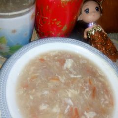 A picture of Chicken & vegetables soup.