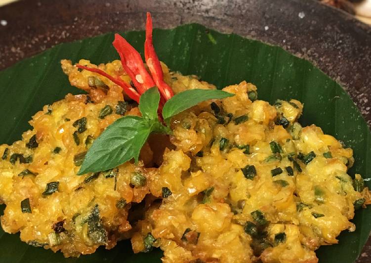 Resep Dadar Jagung/Bakwan Jagung, Menggugah Selera