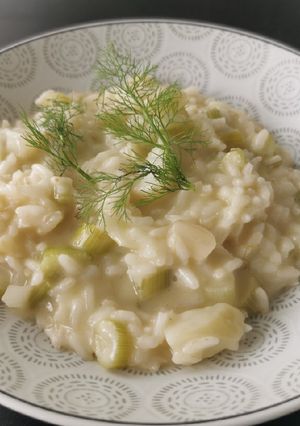 Une photo de Risotto au fenouil