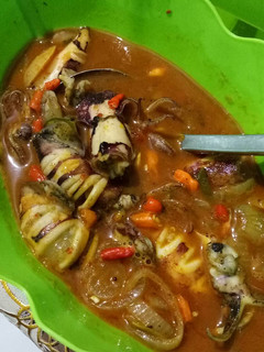 Foto resep Cumi kerat rica-rica asam manis