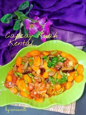 Langkah Mudah untuk Membikin Resep Capcay Jamur Bakso Sosis Kuah Kental yang Bikin Ngiler Anti Ribet, Mantap