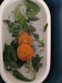 Foto resep Bobor bayam wortel