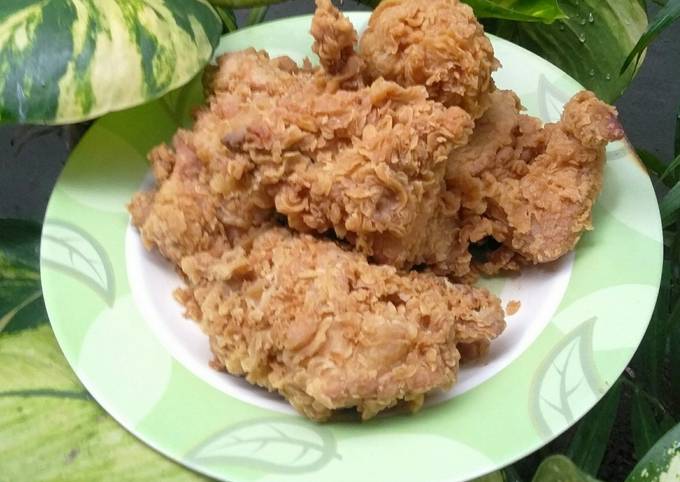 Cara Gampang Membuat Chiken chrispy Anti Gagal