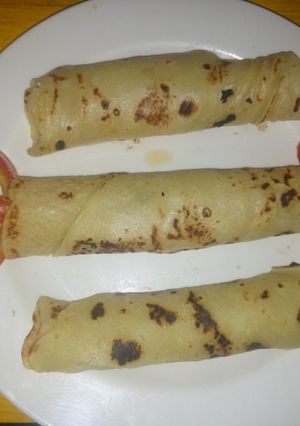 A picture of Plain pancake.