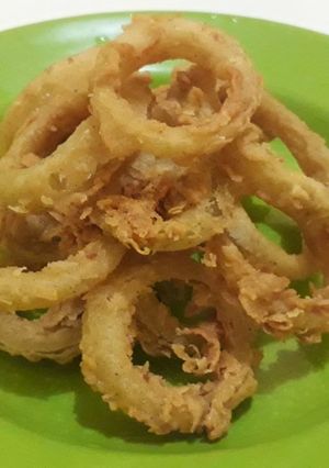 Foto resep Onion Ring Crispy Simple
