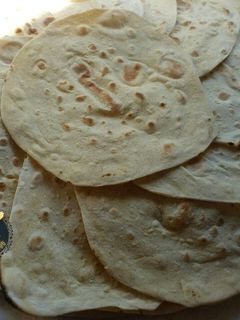 عکسی از دستور نان تافتون خانگی