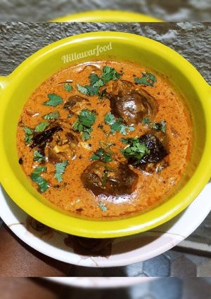 A picture of Bharwa Masala baingan.