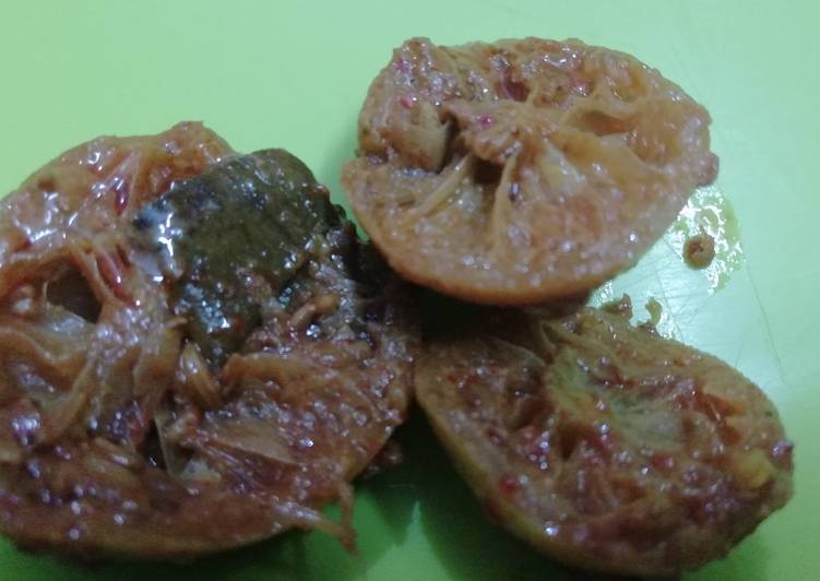 Easiest Way to Make Award-winning Lemon pickle