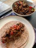 Fajitas de Pollo con Verduras