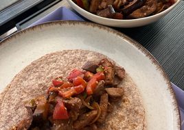 Fajitas de Pollo con Verduras