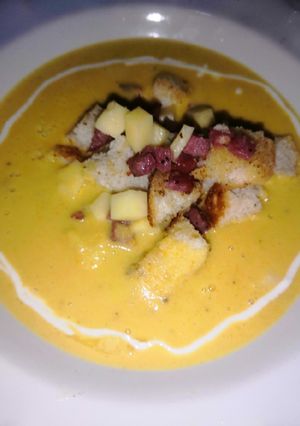 Una foto de Sopa de cerveza