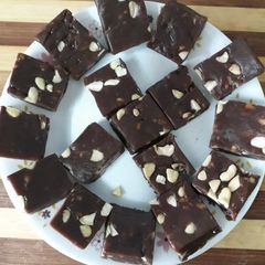 A picture of Chocolate berfi.