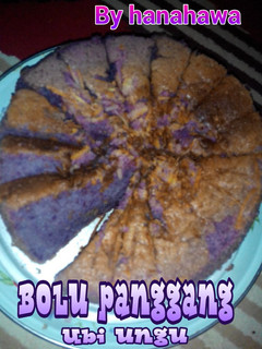 Foto resep Bolu panggang ubi ungu