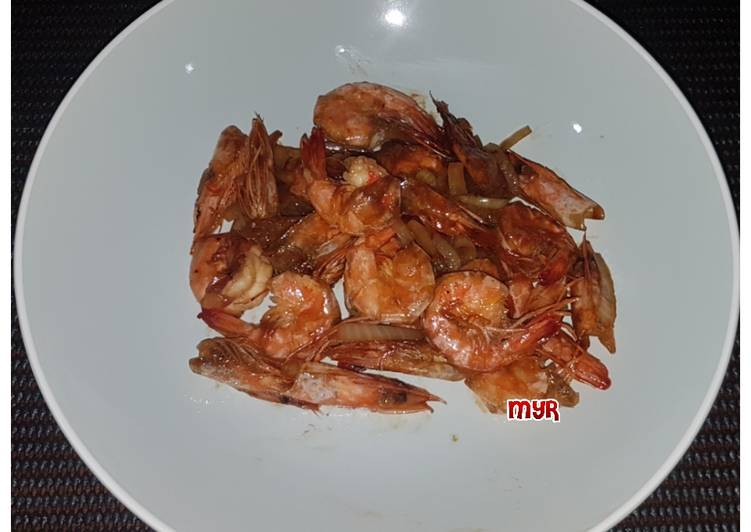 Resep Udang Goreng Saus Mentega, Bikin Ngiler