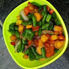 A picture of Butter veggies sauce.