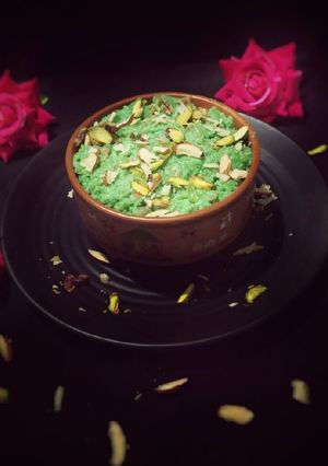 A picture of Lauki ka Halwa.