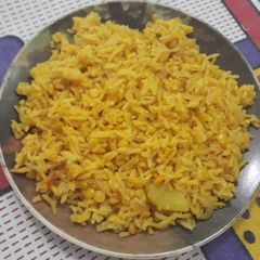A picture of Chana dal rice.