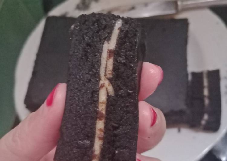Bahan Oreo Cake Simple | Cara Bikin Oreo Cake Simple Yang Bisa Manjain Lidah