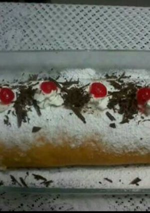 صورة لوصفة السويسرول 😋😍