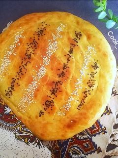 عکسی از دستور نان پیده ترکیه بدون ورز