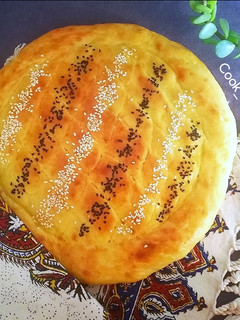 عکسی از دستور نان پیده ترکیه بدون ورز