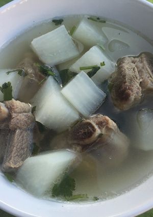 鮮甜蘿蔔排骨湯 的食譜成品照片