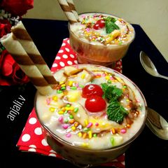 A picture of Fruits and nuts delight.