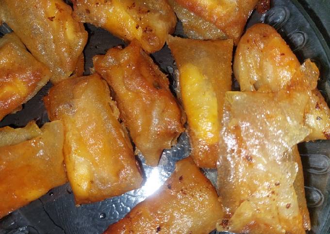 Resep Snack Kulit Lumpia Isi Sosis Oleh Gita Fernandya Cookpad