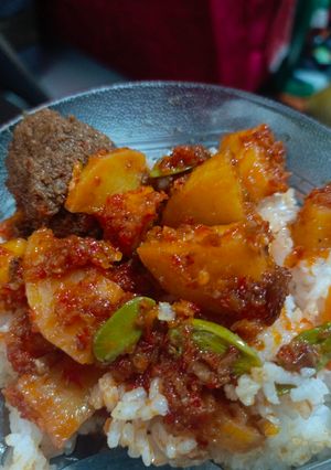 Foto resep Sambal goreng kentang