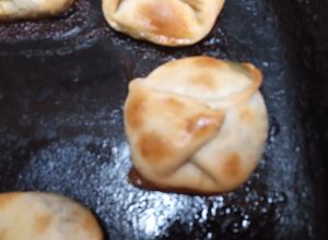 Una foto de Sobrecitos de acelga con mix de quesos