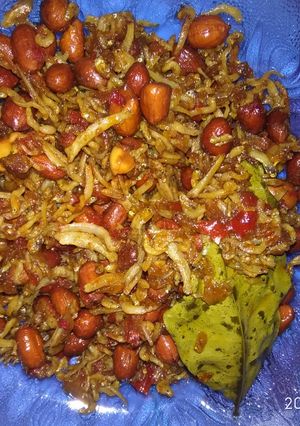 Foto resep Sambal teri kacang kering