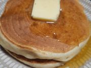 Una foto de hotcake bicarbonato