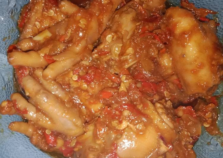 Ceker kepala ayam hott😁