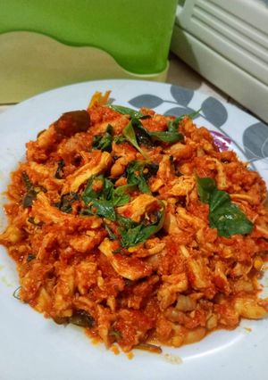 Foto resep Ayam Suwir Kemangi