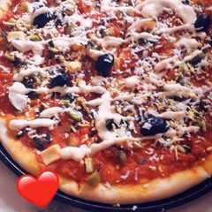 بيتزا 🍕🍕🍕😘😘😘-レシピのメイン写真
