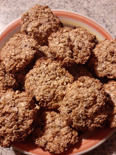 Una foto de Galletas de avena y plátano