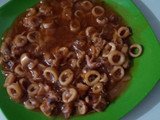 Cumi pedas asam manis