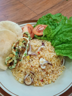 Foto resep Nasgor Cumi Belacan yummy 😘