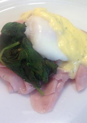 A picture of Skinny Eggs Benedict.