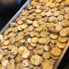 A picture of Parm potatoes.