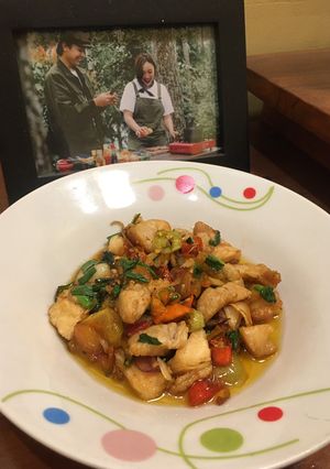 Foto resep Tumis Pedas Ikan Asin Cucut