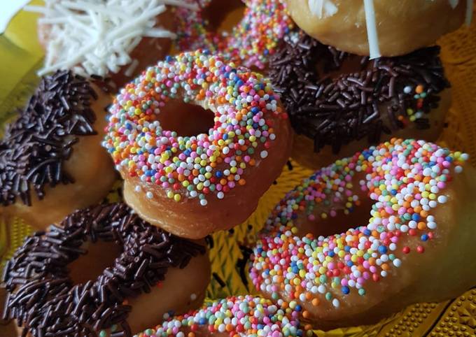 Wajib coba! Resep praktis memasak Donat enak lembut hemat 1 telur yang gurih