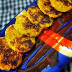 A picture of Corn tikki.