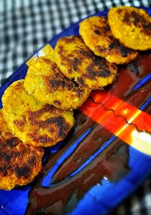 A picture of Corn tikki.