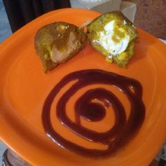 A picture of Keema kabab.