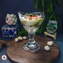 A picture of Mini Makhana Dahi Bhalla.